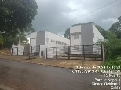 Apartamento com 3 Quartos à venda, 52m² no Parque Nápolis A, Cidade Ocidental