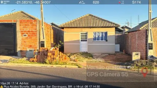 Casa com 2 Quartos à venda, 45m² no Residencial Vila Flórida, Matão