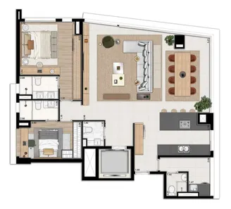 Apartamento com 3 Quartos à venda, 142m² no Itaim Bibi, São Paulo