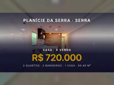 Casa com 2 Quartos à venda, 94m² no Planície da Serra, Serra