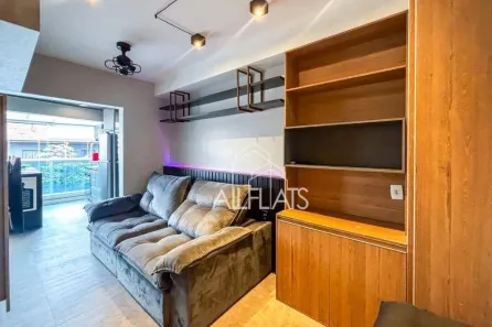 Apartamento com 1 Quarto para alugar, 42m² no Pinheiros, São Paulo