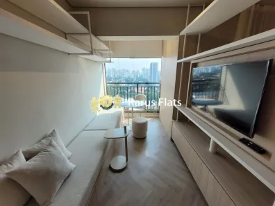 Flat com 1 Quarto para alugar, 31m² no Indianópolis, São Paulo