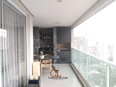 Apartamento com 3 Quartos para alugar, 198m² no Cidade Monções, São Paulo