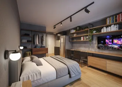 Apartamento com 2 Quartos à venda, 34m² no Liberdade, São Paulo