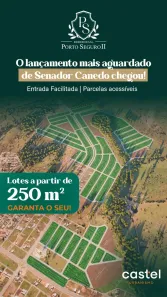 Lote/Terreno à venda, 250m² no Residencial Porto Seguro, Senador Canedo