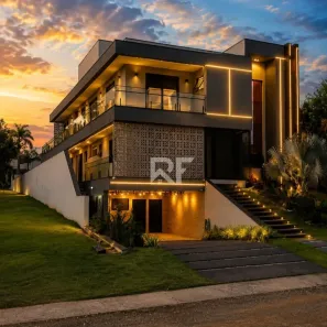 Casa de Condomínio com 5 Quartos à venda, 578m² no Ninho Verde II, Pardinho