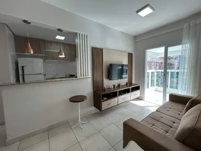 Apartamento com 1 Quarto para alugar, 52m² no Gonzaga, Santos