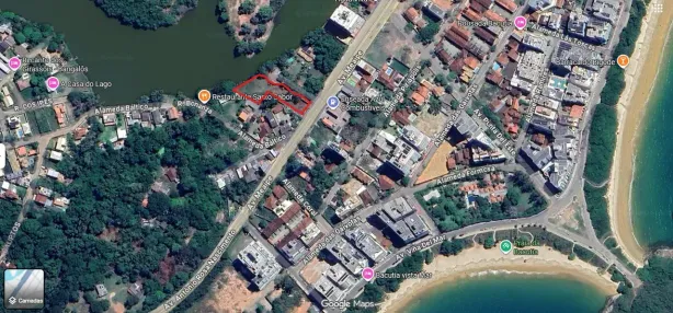 Lote/Terreno à venda, 2075m² no Enseada Azul, Guarapari