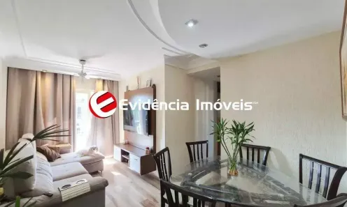 Apartamento com 3 Quartos para alugar, 64m² no Baeta Neves, São Bernardo do Campo