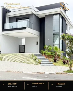 Casa de Condomínio com 3 Quartos à venda, 219m² no Cézar de Souza, Mogi das Cruzes