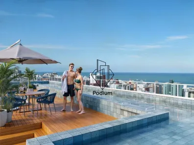 Flat com 1 Quarto à venda, 37m² no Cabo Branco, João Pessoa