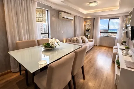 Apartamento com 2 Quartos para alugar, 58m² no Petrópolis, Natal