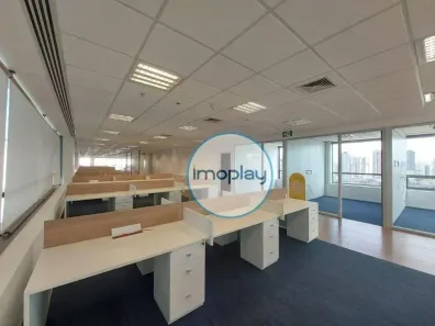 Sala Comercial para alugar, 266m² no Cidade Monções, São Paulo