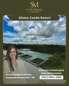 Lote/Terreno à venda, 405m² no , Bananeiras