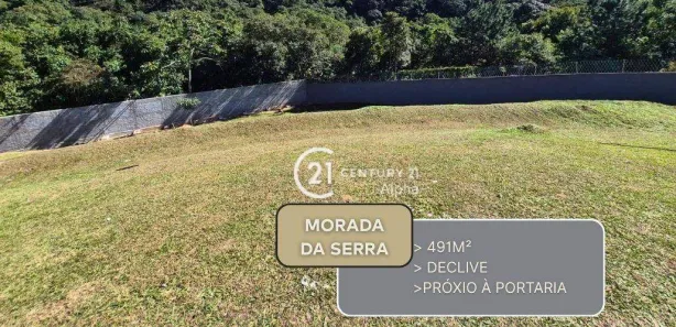 Lote/Terreno à venda, 491m² no Aldeia da Serra, Barueri