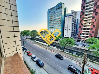 Apartamento com 2 Quartos para alugar, 106m² no Pompéia, Santos