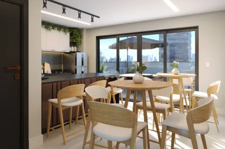 Apartamento com 1 Quarto à venda, 24m² no Bacacheri, Curitiba