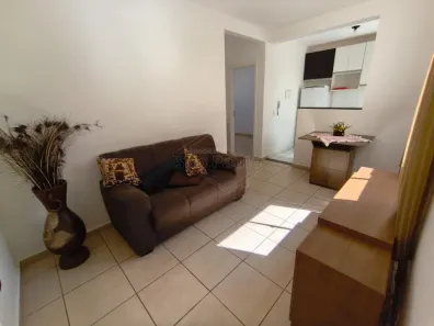 Apartamento com 2 Quartos para alugar, 49m² no Jardim Universal, Araraquara