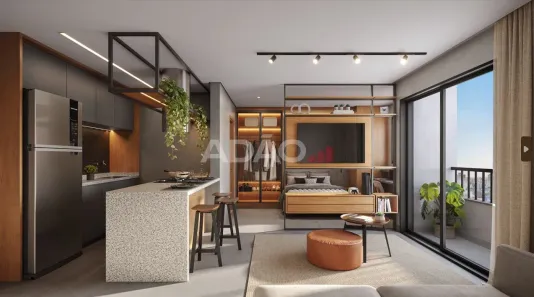 Apartamento com 1 Quarto à venda, 37m² no Setor Leste Universitário, Goiânia