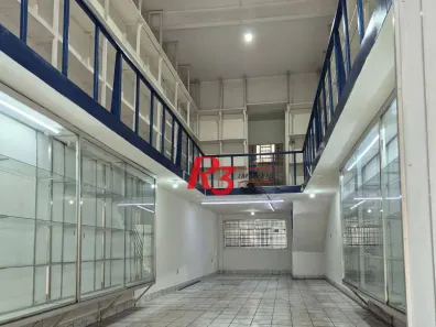 Prédio Comercial para alugar, 168m² no Centro, Santos