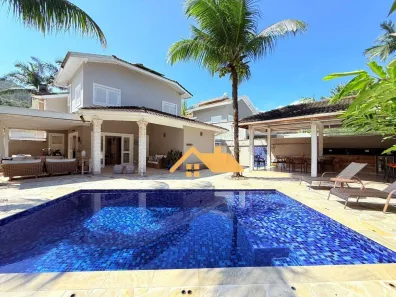 Casa de Condomínio com 5 Quartos para venda ou aluguel, 280m² no Baleia, São Sebastião