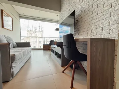 Apartamento com 1 Quarto para alugar, 44m² no Indianópolis, São Paulo
