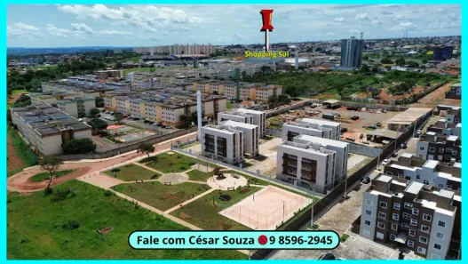 Apartamento com 2 Quartos para alugar, 57m² no Parque Esplanada III, Valparaíso de Goiás