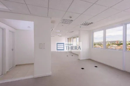 Sala Comercial para alugar, 66m² no Novo Homero Thon, Santo André