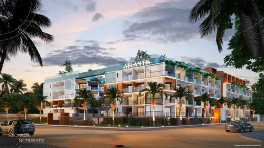 Flat com 1 Quarto à venda, 28m² no Vila de Porto de Galinhas, Ipojuca
