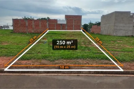 Lote/Terreno à venda, 250m² no Jardim Planalto, Promissão