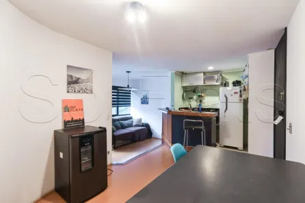 Flat com 1 Quarto para alugar, 49m² no Cidade Monções, São Paulo