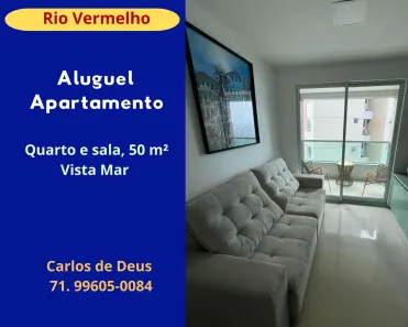Apartamento com 1 Quarto para alugar, 50m² no Rio Vermelho, Salvador