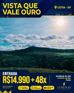 Lote/Terreno à venda, 500m² no Centro (Caucaia do Alto), Cotia