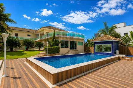 Casa de Condomínio com 5 Quartos para alugar, 852m² no Parque Balneario Oasis, Peruíbe