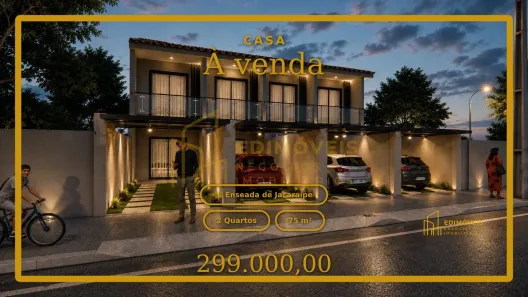 Casa com 2 Quartos à venda, 75m² no Enseada de Jacaraípe, Serra