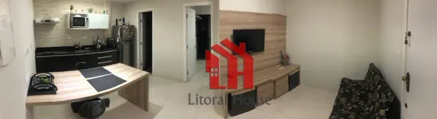 Flat com 1 Quarto à venda, 38m² no Centro, São Vicente