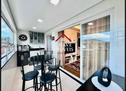 Apartamento com 2 Quartos à venda, 70m² no Macuco, Santos
