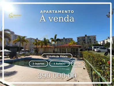Apartamento com 2 Quartos à venda, 63m² no Praia da Baleia, Serra