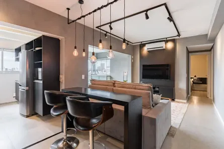 Apartamento com 1 Quarto para alugar, 66m² no Brooklin Paulista, São Paulo