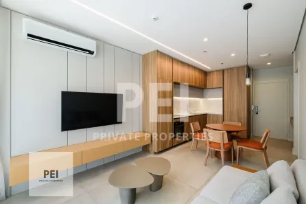 Flat com 1 Quarto para alugar, 60m² no Pinheiros, São Paulo