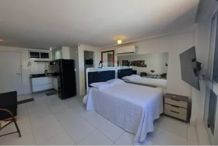Flat com 1 Quarto para alugar, 38m² no Ponta de Campina, Cabedelo