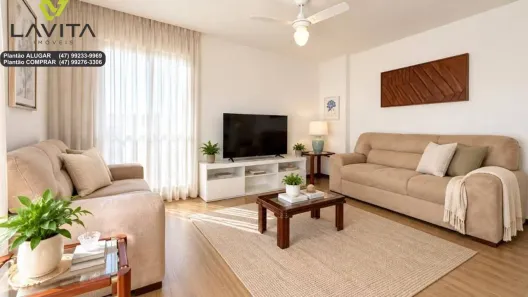 Apartamento com 3 Quartos para alugar, 120m² no Ponta Aguda, Blumenau