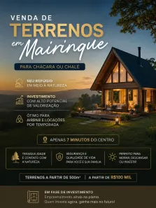Lote/Terreno à venda, 500m² no Centro, Mairinque