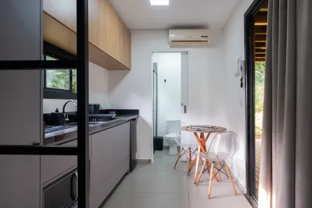 Apartamento com 1 Quarto para alugar, 20m² no Pantanal, Florianópolis