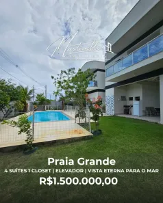 Sobrado com 4 Quartos à venda, 298m² no Praia Grande, Fundão