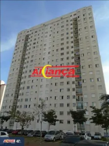 Apartamento com 2 Quartos para alugar, 43m² no Cocaia, Guarulhos