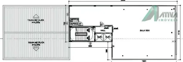 Sala Comercial à venda, 190m² no Lourdes, Belo Horizonte