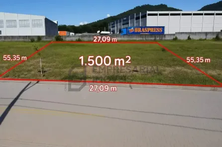Lote/Terreno à venda, 1500m² no Beira Rio, Biguaçu