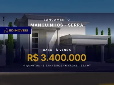 Casa com 4 Quartos à venda, 322m² no Manguinhos, Serra