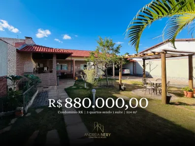 Casa de Condomínio com 3 Quartos à venda, 254m² no Região dos Lagos, Brasília